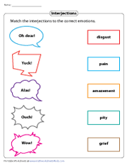 Matching Interjections to Emotions