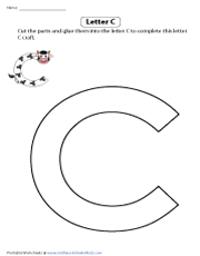 Letter C Worksheets