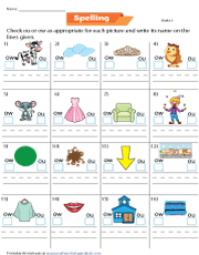 Unit B18 | Sight Words and -ou/ow Family Words
