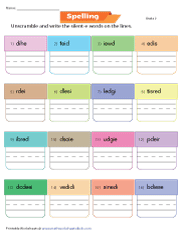 Unit B8 | Sight Words and -ide Family Words