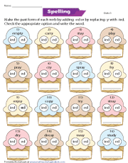 Third Grade Spelling Worksheets
