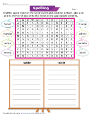 Unit C32 | Sight Words and -able/-ably Family Words