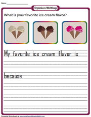 My Favorite Ice Cream