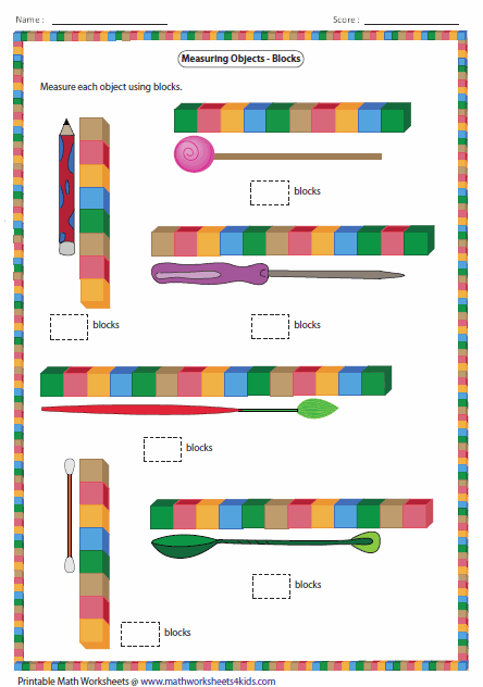 Measuring Length Worksheets