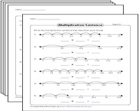 Decimals on a Number Line Worksheets