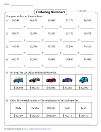 Arranging 5-digit Numbers Using Symbols