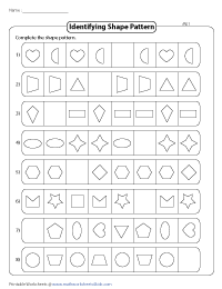 Shape Pattern - Moderate