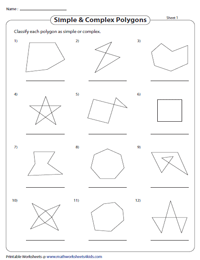 Simple and Complex Polygons