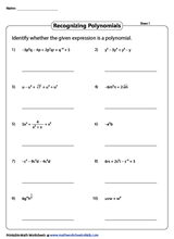 Recognizing Polynomials