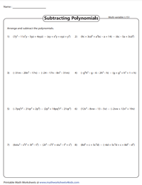 Arrange: Multivariables - Level 1