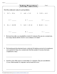 Solving Proportions | Means and Extremes