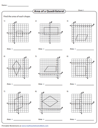 Area of a Quadrilateral | Grid