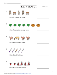 Ratio Worksheets