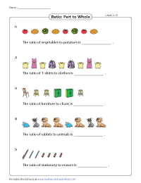 Ratio Worksheets