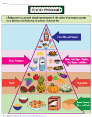 Food Pyramid | Chart