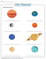 Name the Planets