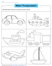 Coloring the Water Transportation