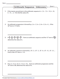 AP in Algebraic Expressions: Find the Value