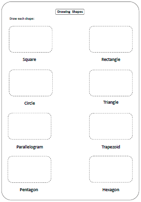 Printable Basic Shapes Chart