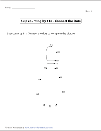 Skip Counting by 11s | Connecting Dots