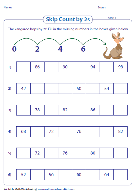 skip-counting-by-2s-worksheets