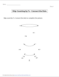 Skip Counting by 7s | Connecting Dots
