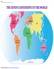 what are the 7 continents on earth
