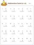 Mixed Subtraction Facts: Column