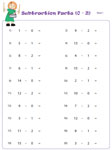 Mixed Subtraction Facts: Horizontal