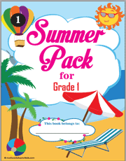 1st Grade Summer Review Packet
