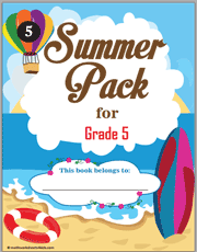 5th Grade Summer Review Packet