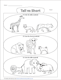 Tallest vs Shortest: Coloring