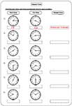 Elapsed Time in Analog Clock