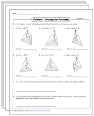 Volume of Triangular Pyramids