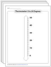 Temperature | Printable Thermometers