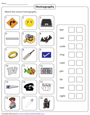 Matching Homographs