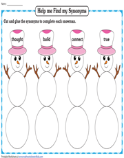 Building Your Synonym Snowmen