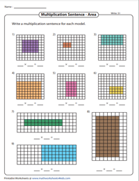 Multiplication - Area Models