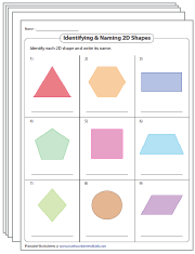 Identifying and Naming 2D Shapes
