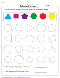 Coloring Polygons