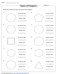 Identifying Regular and Irregular Polygons