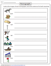 3rd grade language arts worksheets