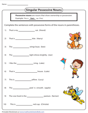4th grade language arts worksheets