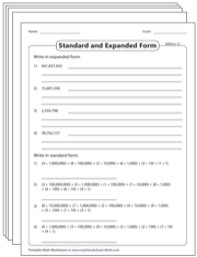 Standard and Expanded Product Form
