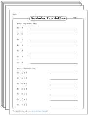 Standard and Expanded Forms