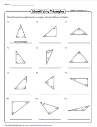 Classifying Triangles using Angle Measures
