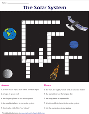 The Solar System | Crossword