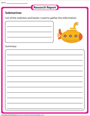 A trip in a submarine essay picture