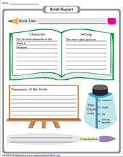 Writing a Book Report Template