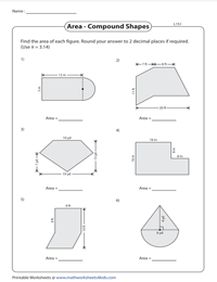 Area of Compound Shapes | Adding Regions